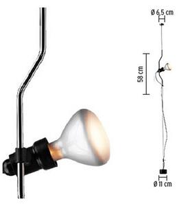 Flos - Parentesi Komponent lampy pre Závěsná Lampa Nickel bez Dimmer Flos - Lampemesteren