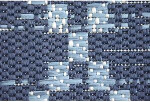 Kusový koberec Rombo modrý 80x150cm
