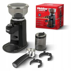 WEBBER Elektrický mlynček na kávu - 25 úrovní WEBBER CG6 180W