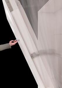 Sklápacia posteľ Concept Pro II, Farby: biela + biely lesk, Rozmer postele: 140x200 Mirjan24 5902928399554