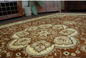 Kusový koberec Agas hnedý 100x200cm