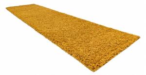 Kusový koberec Shaggy Sofia žltý atyp 80x150cm