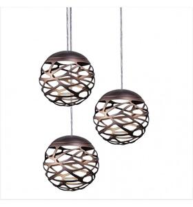 Lodes - Kelly Cluster Sphere Závěsná Lampa Copper/Bronze - Lampemesteren