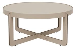 Béžový okrúhly konferenčný stolík ø 68 cm Centre – Zuiver