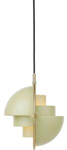 GUBI - Multi-Lite Závěsná Lampa Small Brass/Desert Sage - Lampemesteren