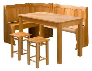 Kuchynský kút + stôl so stoličkami Soter I, Morenie: jelša Mirjan24 5902928341621