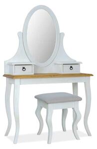 Toaletný stolík POPRAD s taburetkou