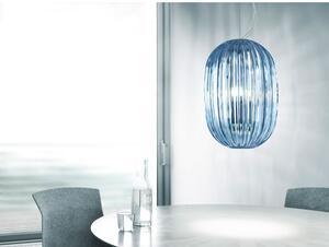 Foscarini - Plass Medium Závěsná Lampa Light Blue 10m - Lampemesteren