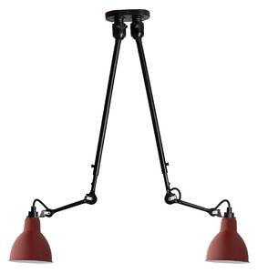 DCW - 302 Double Stropné Lampa Red Lampe Gras - Lampemesteren