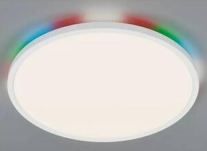 Brilliant Okrúhle stropné LED svietidlo Tanida / 20 W / IP20 / Ø 29,5 cm / 2200 lm / plast / biela