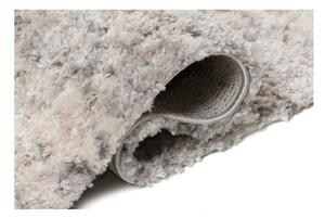 Kusový koberec shaggy Cahil sivý 80x150cm