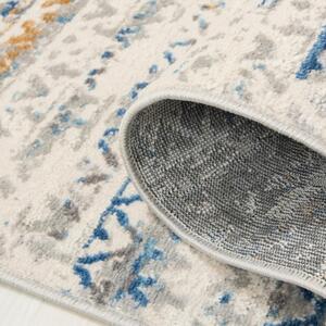 Kusový koberec Frederik krémovo modrý 80x150cm