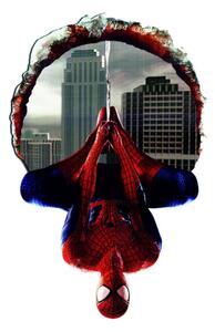 Dekoračná nálepka s motívom Spiderman 3D 46x70cm