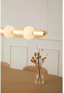 Loom Design - Pearl 7 Pendel Amber/Gold Loom Design - Lampemesteren