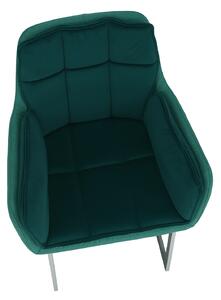 Jedálenská stolička Chira (smaragdová). Vlastná spoľahlivá doprava až k Vám domov. 1021264