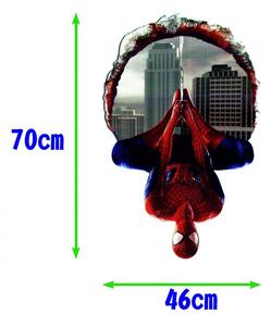 Dekoračná nálepka s motívom Spiderman 3D 46x70cm