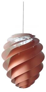 Le Klint - Swirl 2 Závěsná Lampa Small Copper - Lampemesteren