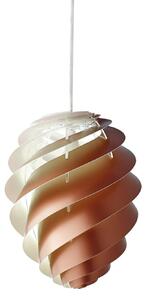 Le Klint - Swirl 2 Závěsná Lampa Medium Copper - Lampemesteren