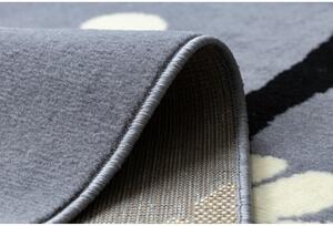 Detský kusový koberec PP Bert šedý 200x300cm