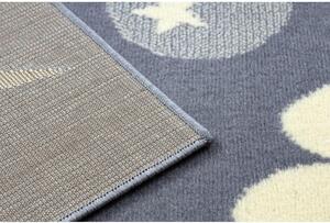 Detský kusový koberec PP Bert šedý 160x220cm