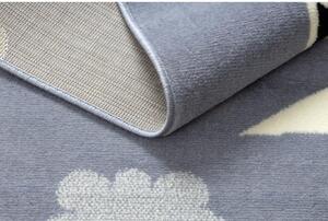 Detský kusový koberec PP Bert šedý 160x220cm