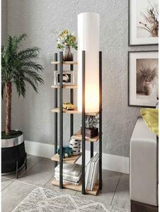 Dizajnová stojanová lampa Tadelesh 160 cm čierna