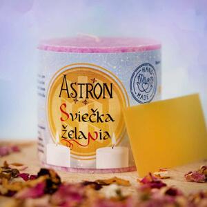 Astron Sviečka želania červená 235 g