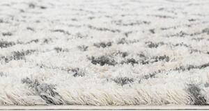 Kusový koberec shaggy Daren krémovo sivý 200x300cm