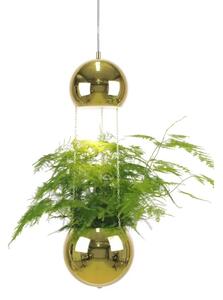 Globen Lighting - Mini Planter Závěsná Lampa Brass Globen Lighting - Lampemesteren