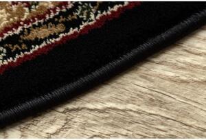 Kusový koberec Agas čierny ovál 150x250cm