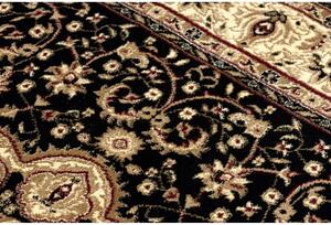 Kusový koberec Agas čierny ovál 200x290cm