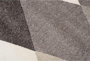Kusový koberec Karo béžovohnedý 133x190cm