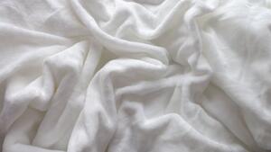 Obliečky z mikrovlákna CHRISTMAS JOY biele + plachta mikroplyš SOFT 90x200 cm biela