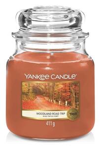 Yankee Candle Yankee Candle - Vonná sviečka WOODLAND ROAD TRIP stredná 411g 65-75 hod. YC0023 + záruka 3 roky zadarmo