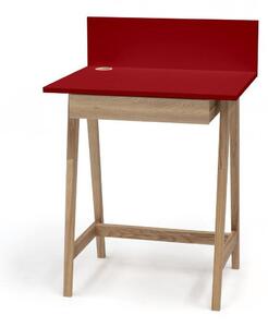 RAGABA Luka písací stôl so zásuvkou, červená