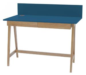 RAGABA Luka písací stôl so zásuvkou , petrolejová modrá