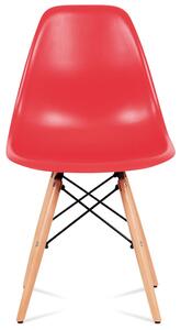 Jedálenská stolička Mila červená