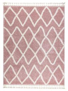 Kusový koberec Shaggy Beni ružový 160x220cm