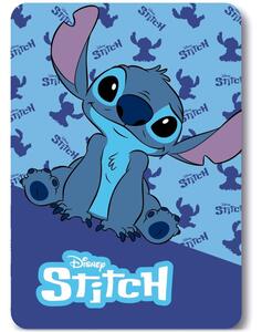 Detská / chlapčenská fleecová deka Lilo & Stitch - 100 x 140 cm