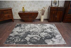 Kusový koberec Andora černý 140x200cm
