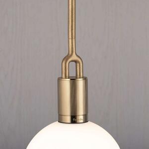 Buster+Punch - Forked Globe Závěsná Lampa Dim. Medium Opal/Brass Buster+Punch - Lampemesteren