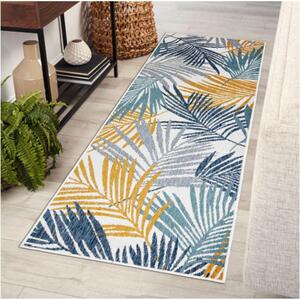 Kusový koberec Palma modrý atyp 70x200cm