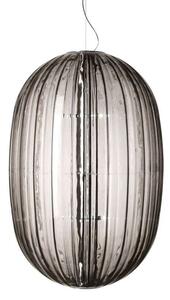 Foscarini - Plass Grande LED Závěsná Lampa Grey 10m - Lampemesteren