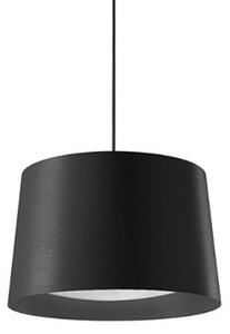 Foscarini - Twiggy Large Závěsná Lampa Black 2m - Lampemesteren