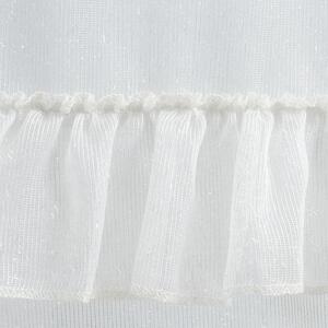 Biela záclona na krúžkoch ARIANA 140x250 cm