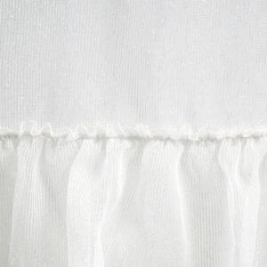 Biela záclona na páske RAJA 140x270 cm