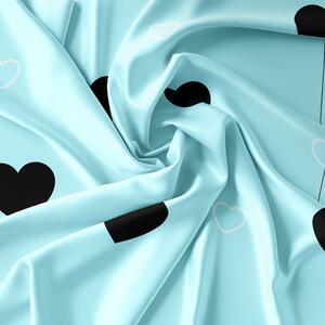 Obliečky z mikrovlákna CORAZON modré Rozmer obliečky: 70 x 90 cm | 140 x 200 cm