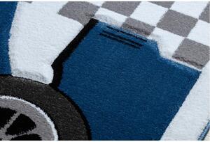 Detský kusový koberec Formule modrý 140x170cm