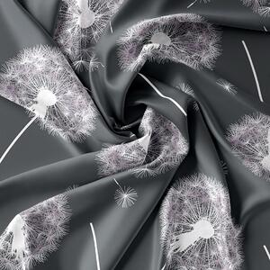Obliečky z mikrovlákna PÚPAVY tmavosivé Rozmer obliečky: 70 x 90 cm | 140 x 200 cm