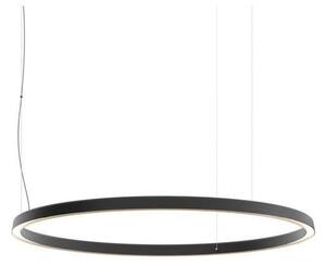 Luceplan - Compendium Circle LED Závěsná Lampa Ø110 Black - Lampemesteren